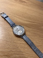 Shinola Canfield Watch 38mm Slate Blue With Alligator Grain Strap