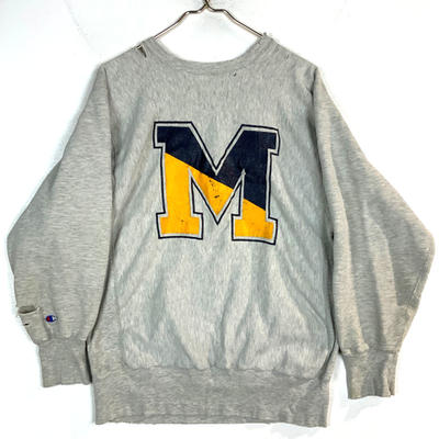 Vintage University Of Michigan Champion Reverse Weave Sweatshirt