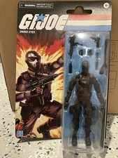 GI Joe Classified Snake Eyes 6    Retro Cardback Walmart Hasbro shelfwear