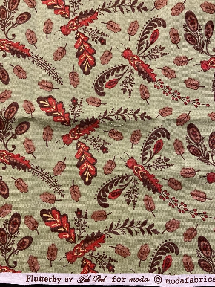 Flutterby de Tula Rosa Para Moda Muy Raro Fuera de Uso Cuarto Graso Foto 2 de 2