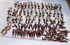 Vintage Marx  or Wilton marching band figures