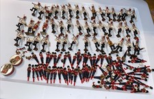 Vintage Marx or Wilton marching band figures