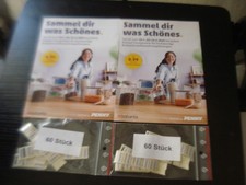 120 lose,  Penny Treuepunkte + 2 leere Hefte. Brabantia Aufbewahrungslösungen
