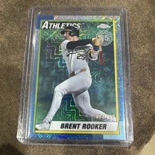 🔥2025 Topps Series 2 Brent Rooker 35th Anniversary Silver Pack Mojo /199 SP