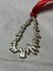 Lunt Sterling Silver Christmas Tree 2003 Vintage 2D Christmas Ornament Rare