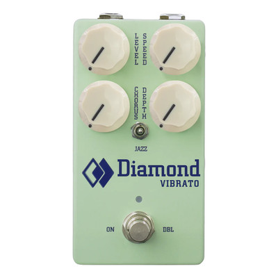 Diamond Vibrato Legendary Analog Vibrato Pedal - Surf Green - Open Box