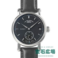 Muhle Glashutte Teutonia Small Second Automatic Men Watch Black Stainless Steel