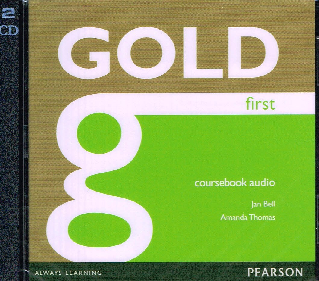 Pearson GOLD FIRST FCE Coursebook AUDIO CDs (2) | Jan Bell & Amanda Thomas @NEW@