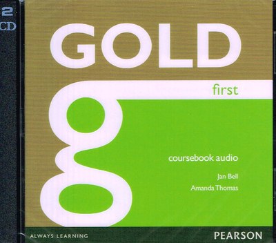 Pearson GOLD FIRST FCE Coursebook AUDIO CDs (2) | Jan Bell & Amanda Thomas @NEW@