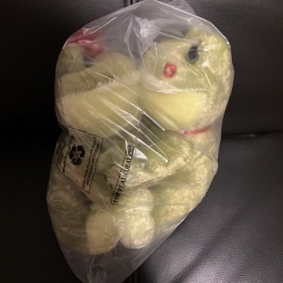 Dan Dee Lip Lockers Frog Plush 7 Inch Kissing Green Stuffed Animal Toys