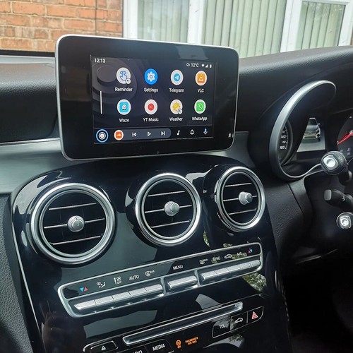 Wireless CarPlay For Mercedes GLC300 2016 Apple Android Auto Mirror Link Decoder - Picture 3 of 6