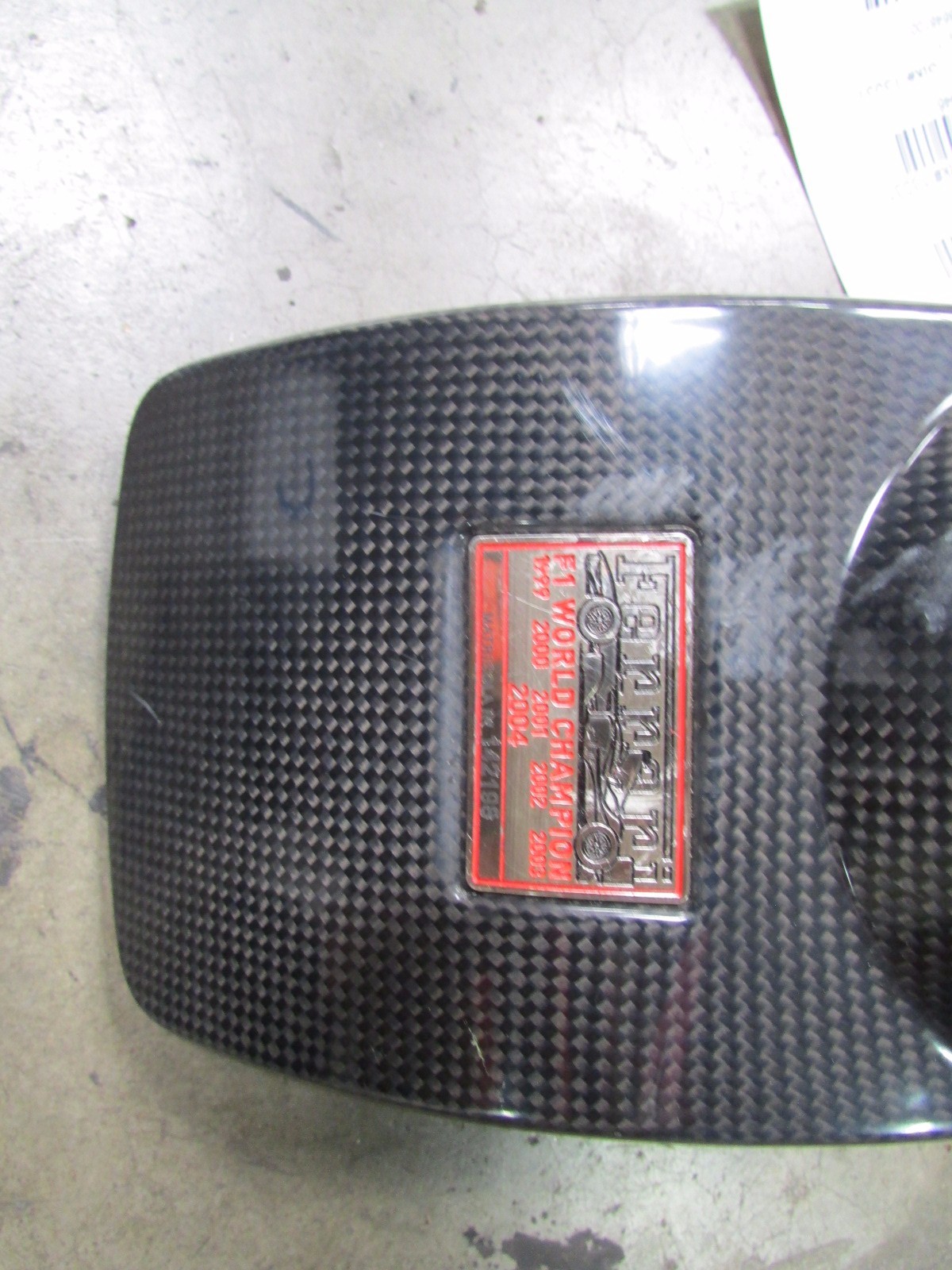 Ferrari F430 Carbon Fiber RH, Right Dash Bezel, Used, P/N 68648100