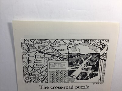 1925 Rand McNally & Co. Map Headquarters. Vintage Print Ad. Absolute Accuracy.