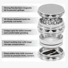PACK OF ANAS Herb Grinder|4 Pieces 2.5 Inches Magnetic Top Herbs Catc