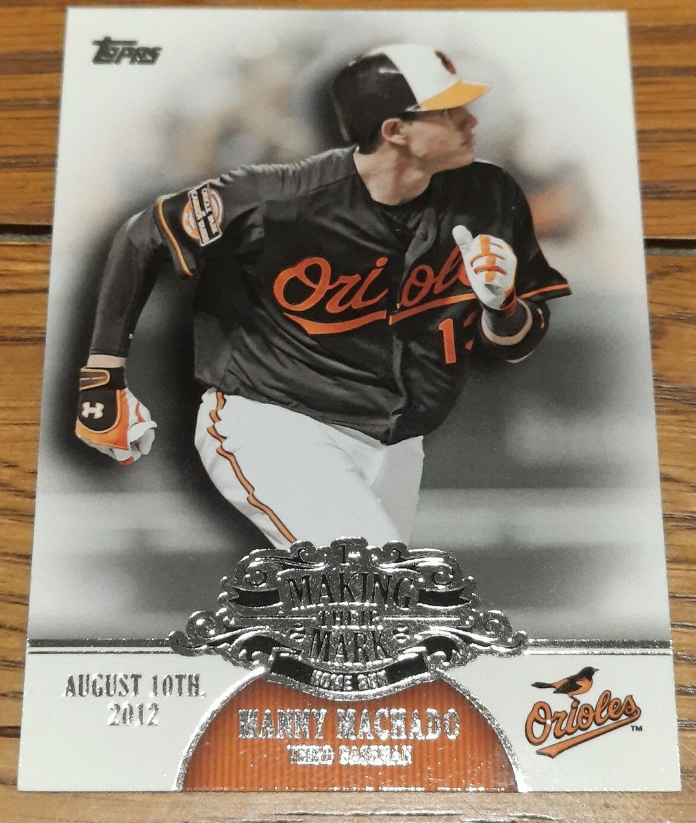 Manny Machado 2010年ルーキー直書き直筆サインカード Amazon.co.jp: Manny Machado マニーマチャド 2013年ルーキー直書き