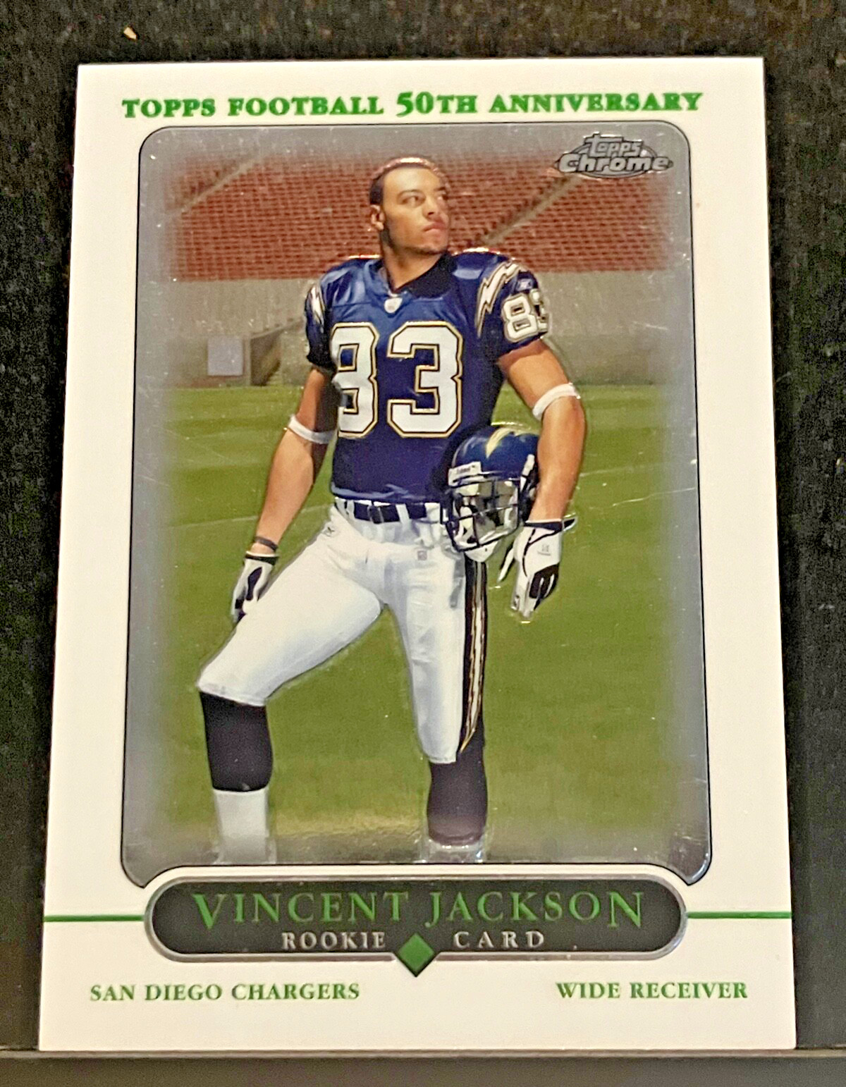 2005 Topps Chrome - Vincent Jackson #179 (RC)