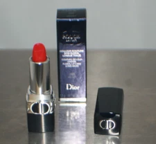 Dior Rouge Couture Lipstick Matte 999 Deluxe Sample MINI Size Long Wear NIB