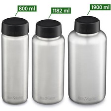 Klean Kanteen Wide Edelstahl Weithalsflasche ...