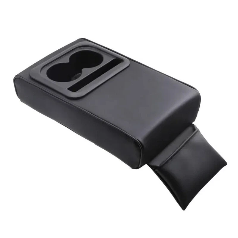 Funda consola central coche reposabrazos automático cojín con portavasos reposacodos almohada Foto 2 de 4