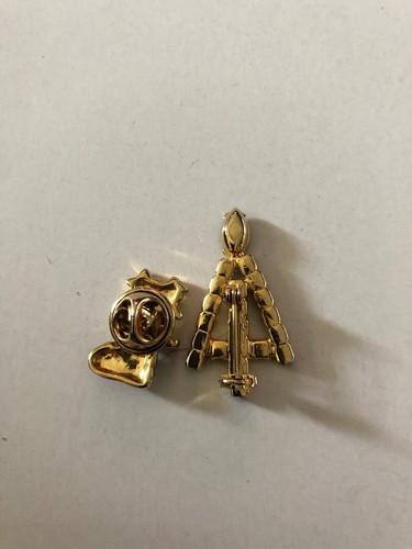 Alfileres vintage para medias y árboles de Navidad - Imagen 2 de 6