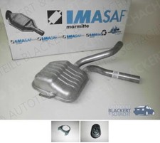 IMASAF Auspuff Mitteltopf+Zubehör für Ford Mondeo Kombi 2.5 i 24V 125KW BJ.94-00