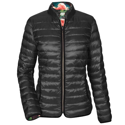 MILESTONE Damen Leichte Wende-Daunenjacke Alessia – Floral