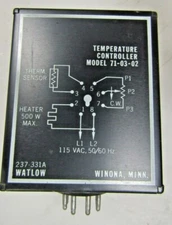 💥WATLOW TEMPERATURE CONTROLLER 115 VAC 50/60 HZ 71-03-02