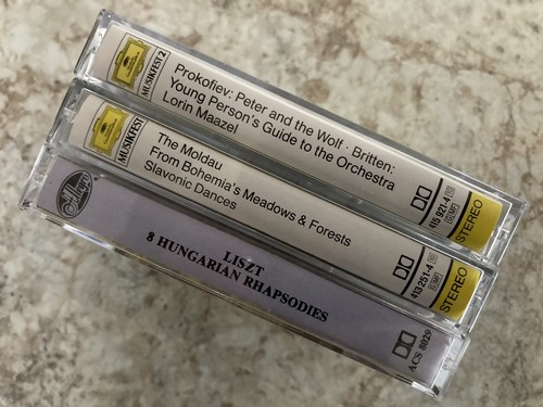 Musikfest “The Moldau-Peter and the Wolf-Liszt 8 Rhapsodies” Cassette Tapes - Picture 5 of 5