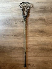 STX COMP 10* Lacrosse Stick w/matching Crux Drop Rail 10 Degree Strung Head USED