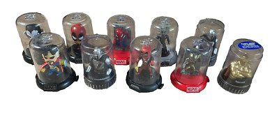 Marvel Domez 10 Pc Lot, Star Wars, Spider-Man, Deadpool, Superman, Collectible