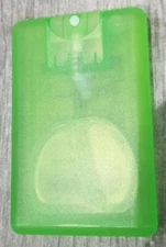 60X Bottle Card Shaped Perfume Atomiser Atomizer Travel Spray Bottles - green