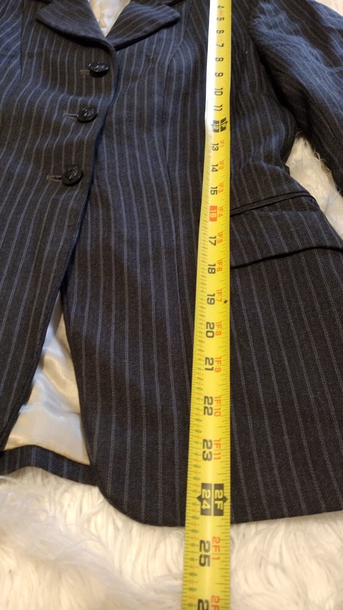 Vintage Pytchley Navy Pinstripe Riding Jacket England Wool Vintage Pytchley Navy Pinstripe Riding Jacket England Wool