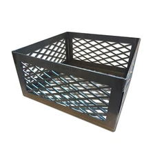 Total Control® BBQ Charcoal Basket smoker pit fire box 12 x 12 x 6 for B-B-