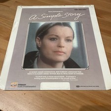 A Simple Story Romy Schneider CED VideoDisc Vintage NEW FACTORY SEALED