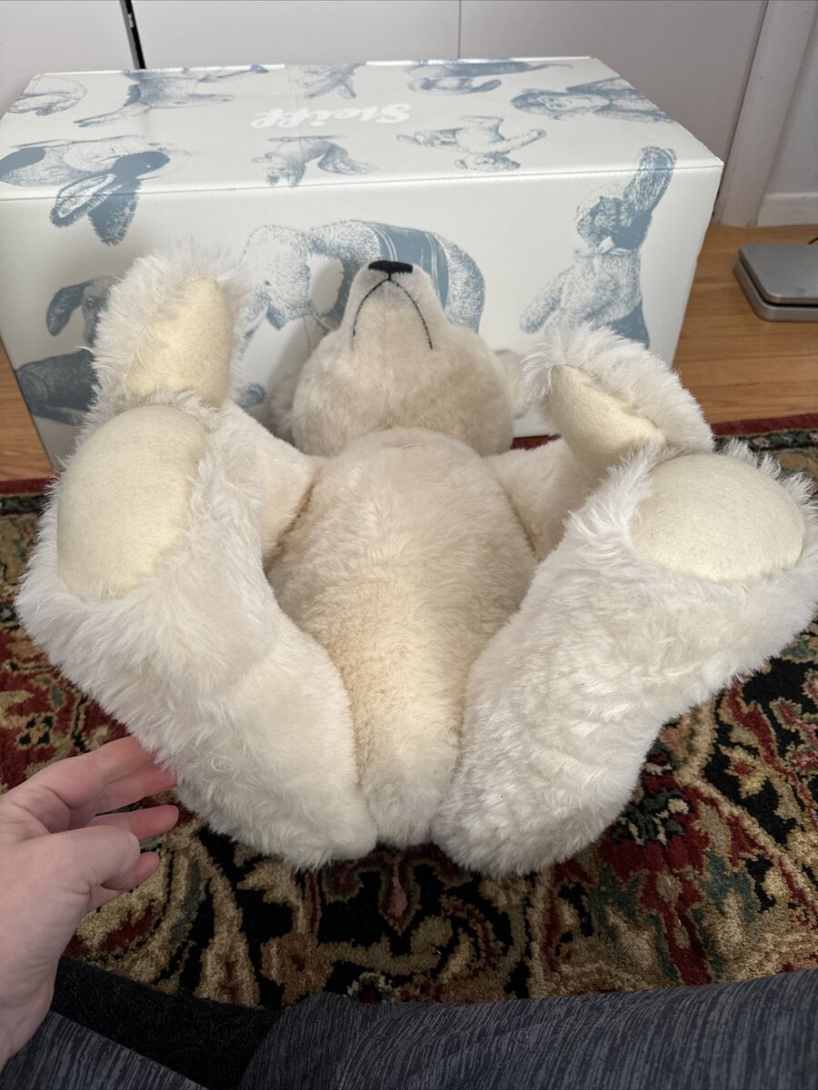 Steiff Polar Ted - 26”, Jointed, Alpaca! LE 1500. 036514 Steiff Polar Ted - 26”, Jointed, Alpaca! LE 1500. 036514