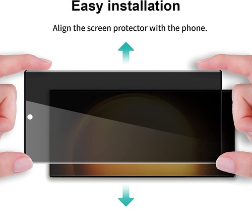 For Samsung S24 Ultra S24 S24+ S23 S21 S20 Anti-Spy Privacy Screen Protector - Picture 9 of 25