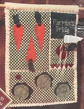 NIP Bucilla PATCH WORKS FARMERS PRIDE 41135 Wall Hanging Kit Easy Appliqu 