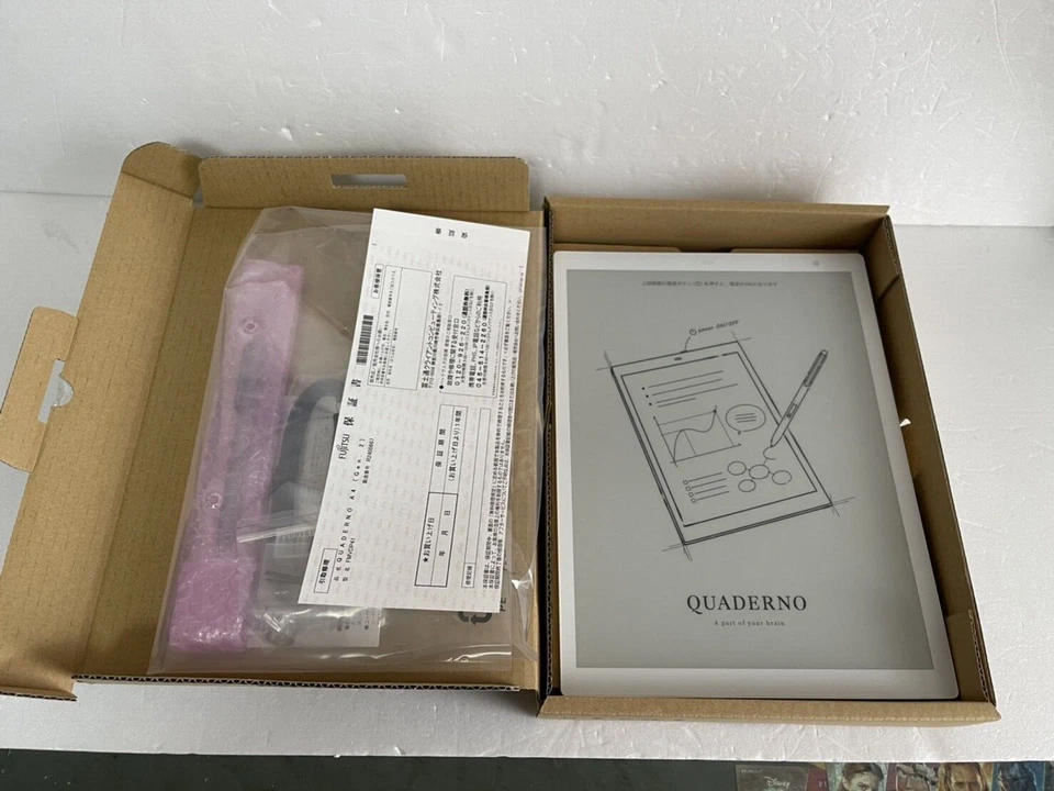 Fujitsu 13.3 Type Electronic Paper A4 size FUJITSU QUADERNO FMV-DP41 White - Image 2 of 4