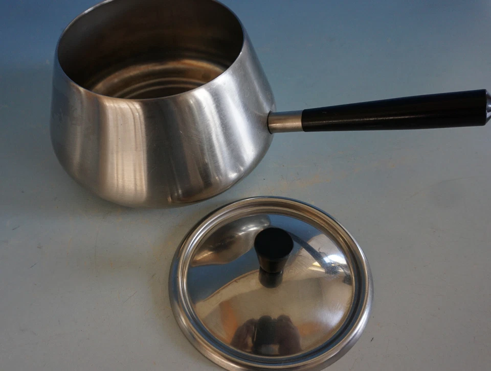 Spring Fondue Topf Fonduetopf Edelstahl 18/8 Retro  (F23-543) - Bild 2 von 3