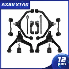 12Pcs Steering & Suspension Kit Set Front LH RH for 2002-2004 Jeep Liberty