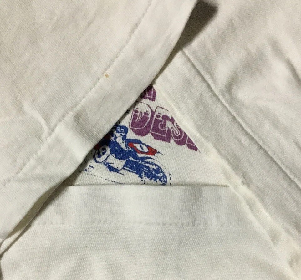 desert sports wear 80s ビンテージフェードT Vtg 80s Best In The Desert Faded Distress Motocross Racing