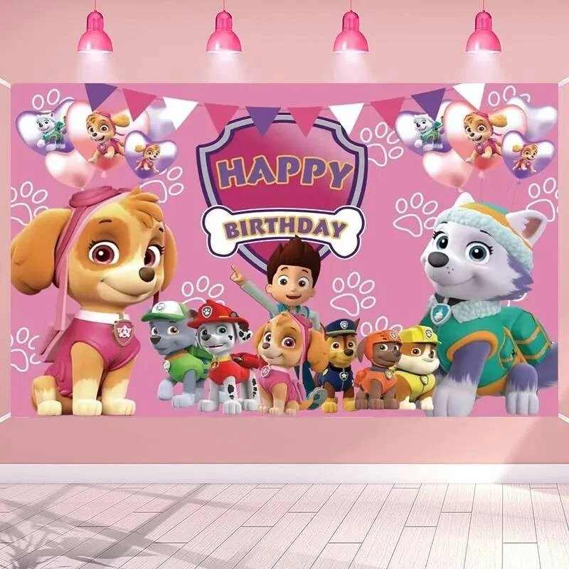 Paw patrol backdrop deals