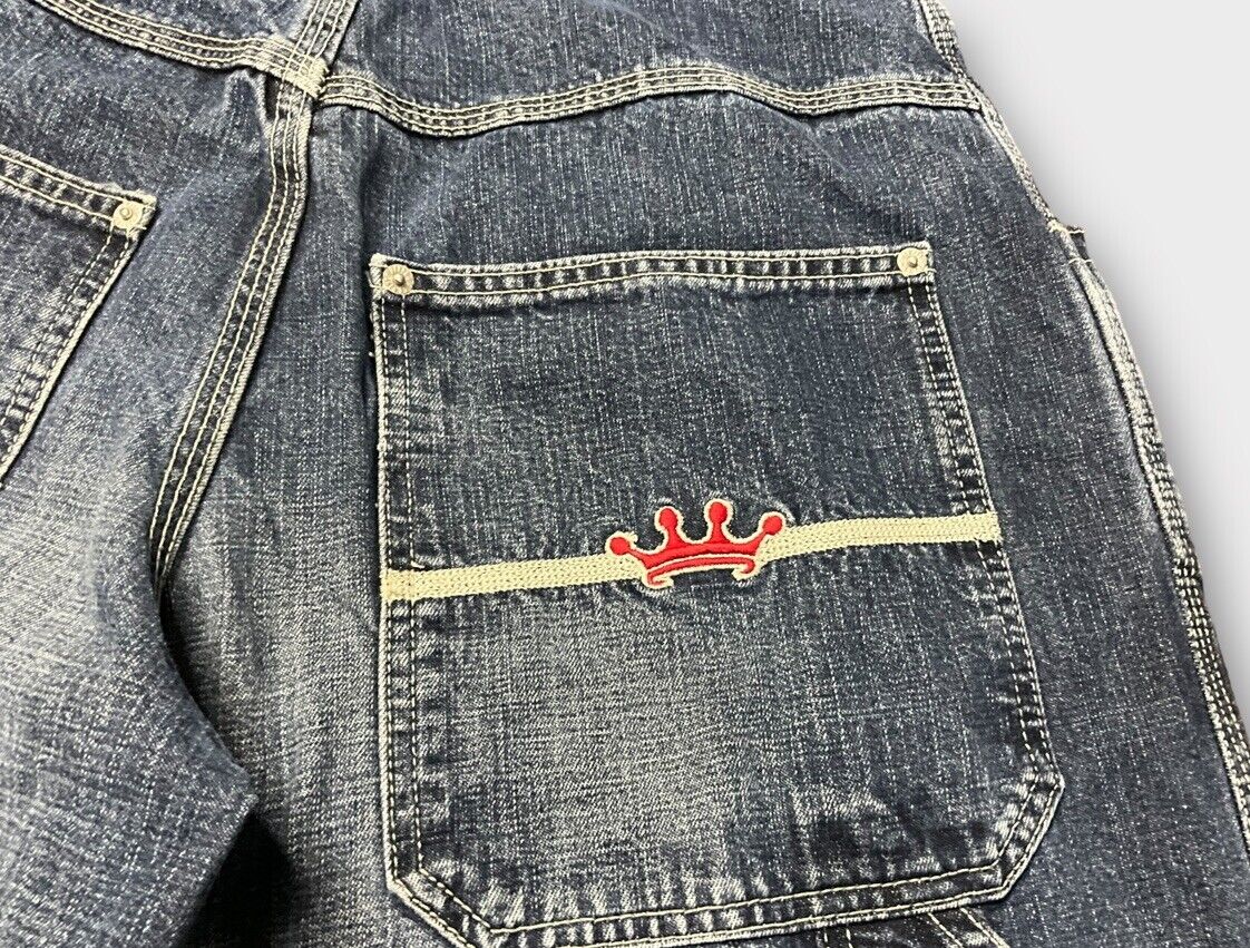 VTG Jnco Jeans Men's 33x32 Baggy Wide Leg Denim Jeans Y2K VTG Jnco Jeans Men's 33x32 Baggy Wide Leg Denim Jeans Y2K