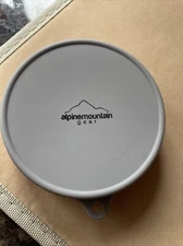 Alpine Mountain Gear Collapsible Silicone Bowl Red, Small Free Shipping