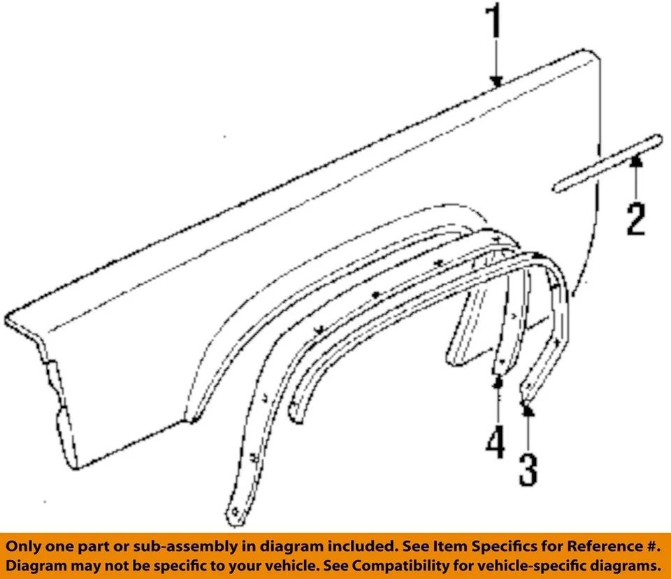 1990 1991 1992 Cadillac Brougham OEM Front Right Fender Burgundy - Imagem 3 de 4