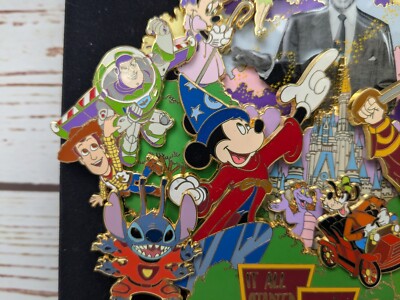 Walt Disney 2006 It All Started with Walt Super Jumbo Pin