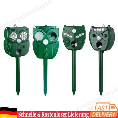 Solar Animal Repellent Animal Deterrent Repellent for Cats Dogs Birds