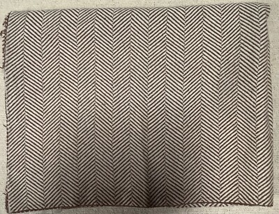 Pendleton Heavy weight  100% Wool Chevron Fabric Remnant 44 wx66 