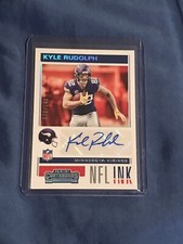 2019 Contenders Football Kyle Rudolph Auto NFL Ink /149, Minnesota Vikings 🔥🔥