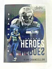 KAM CHANCELLOR Seahawks 2021 Panini Absolute UNSUNG HEROS INSERT Card #UH20